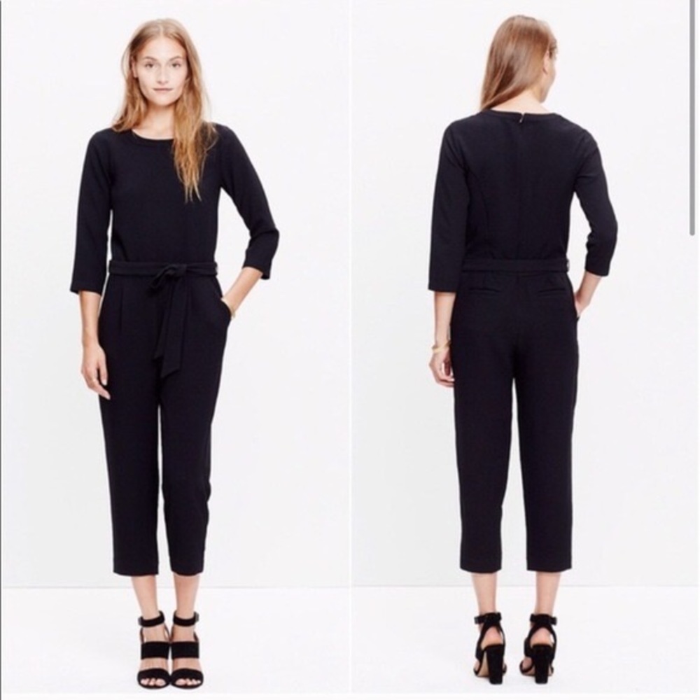 Madewell Black Sloan Jumpsuit